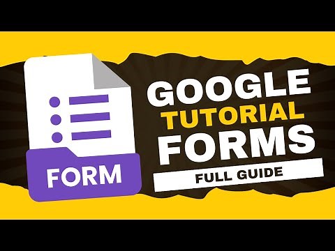 Google Forms Tutorial | How to Create a Google Form | Full Guide