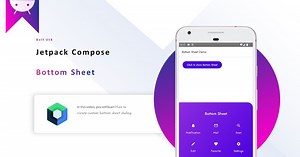 How to create bottom sheet dialog with Jetpack Compose?