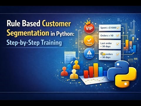 Rule Based Customer Segmentation in Python: Step-by-Step Training