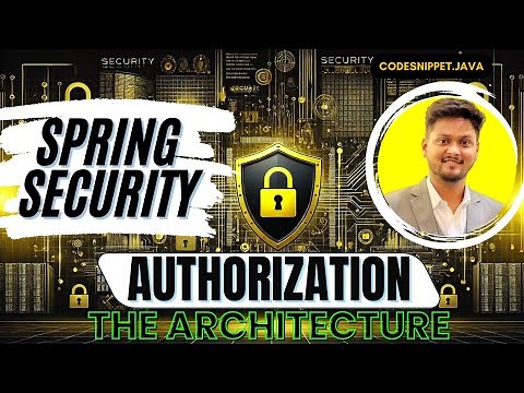 Spring Security Authorization Architecture Explained 🔒 | Roles & Permissions Deep Dive