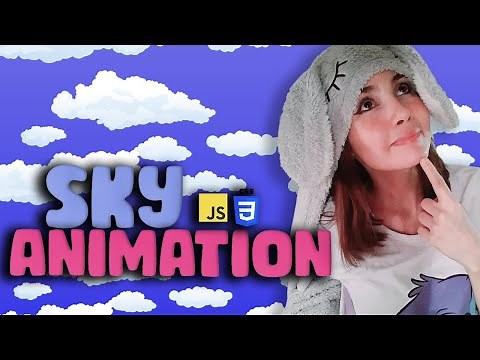Easy & Beautiful Sky Animation | HTML + CSS + Vanilla JavaScript Beginner Friendly Tutorial