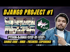 Django Project 1: Office Employee Management System | Python-Django Project With Source Code (Hindi)