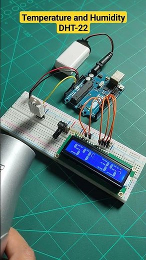 dht22 temperature and humidity sensor Arduino