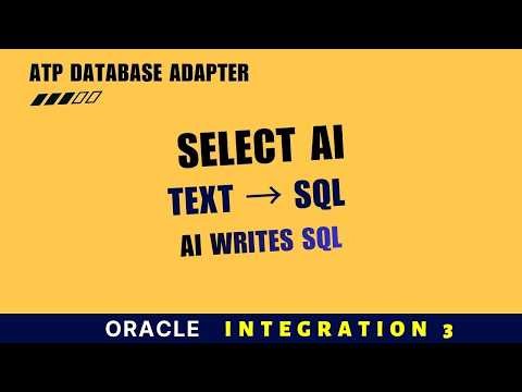How to Use SELECT AI for SQL in Oracle Integration 🔥 | ATP Database | Natural Language to SQL