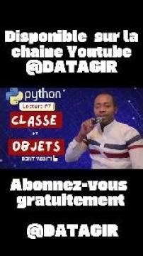 Classe et Objets en Programmation Python