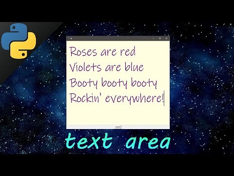 Learn Python tkinter GUI text areas easy 📒