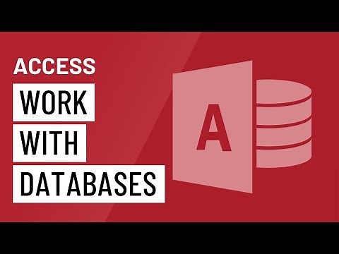 Access: Working with Databases