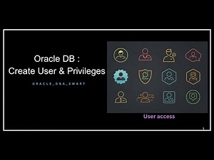 How to create user and provide the privilege in Oracle Database step by step