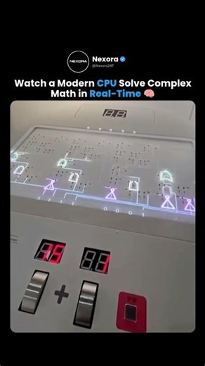 Watch a CPU Calculate Math in Real-Time ⚡🧠
