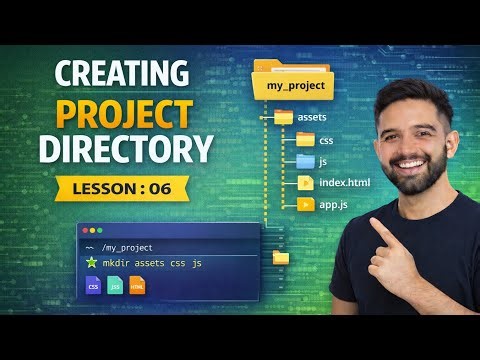 How to Organize Website Files & Folders | Project Structure for HTML, CSS, JS (Full Stack Lesson 6)