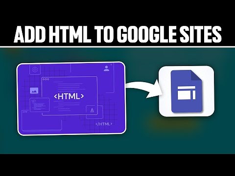 How To Add HTML to Google Sites ! (Full Tutorial)