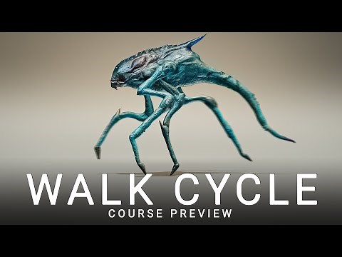 How to Animate an Alien Walk Cycle in Maya — When Nothing is Normal