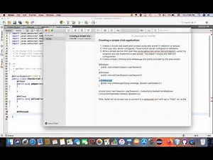 simple chat application using java servlet
