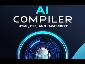 Building an AI-Powered HTML, CSS, and JavaScript Compiler | Step-by-Step Tutorial #aiwebsitebuilder