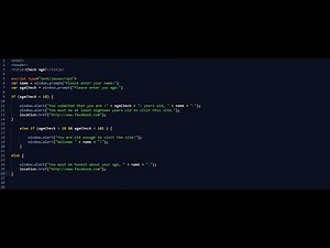Age Verification System For Your Website | HTML - JavaScript |