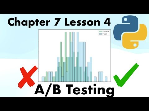 A/B testing in Python: Step-by-Step | Full Course On Statistics for Data Science with Python.