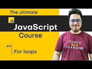 For Loops in JavaScript | JavaScript Tutorial in Hindi #9