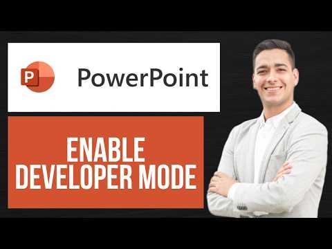 How to Enable Developer Mode in Microsoft PowerPoint | Find Developer Tab