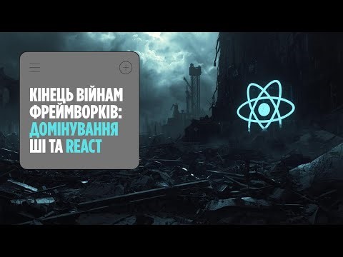 👀 REACT and the AI ​​era: The theory of dead frameworks