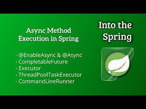 Async Method Execution in Spring