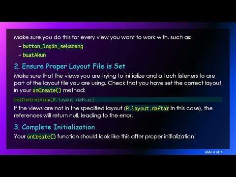 Fixing the setOnClickListener Error in Android Studio