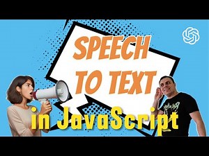 Speech To Text with OpenAI Whisper in Javascript