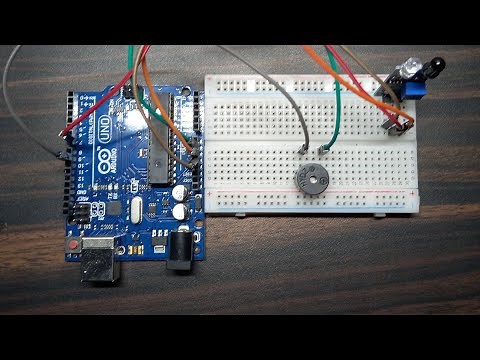 How to use infrared Sensor with Arduino and Buzzer | Arduino Tutorial | Arduino Project