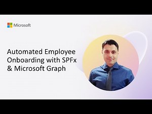 Automated Employee Onboarding with SPFx & Microsoft Graph