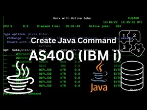 How to create Java command in AS400 (IBM i) | AS400 Tutorial for Beginners
