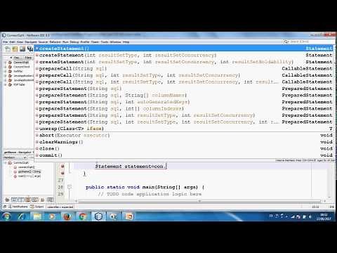 how to create an embedded database in java