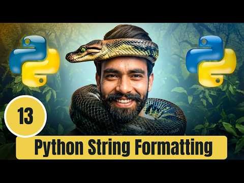 Python String Formatting Explained (Beginner Friendly) – Ep 13