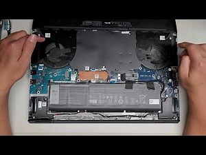 Dell Alienware M17 R3 Disassembly Quick Look Inside SSD Hard Drive Upgrade Repair Where's the RAM?