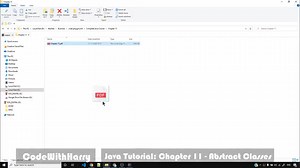 Java Tutorial Abstract Class & Abstract Methods