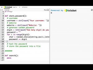 Python Project #1: Create a Password Management System (PART 1)