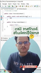 how to call method of same class in java Ep 1 #coding #java #javainterview #javabasics #shorts