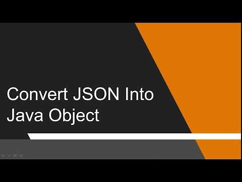 Convert JSON Into Java Object Using JackSon Library