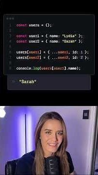 🥲 Why does this return "Sarah"?