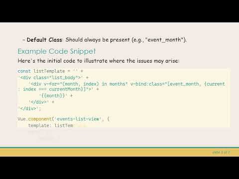 How to Bind Classes to Vue.js Component Templates Effectively