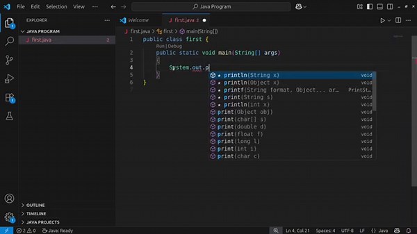 How to Write First Java Program | Hello World Tutorial
