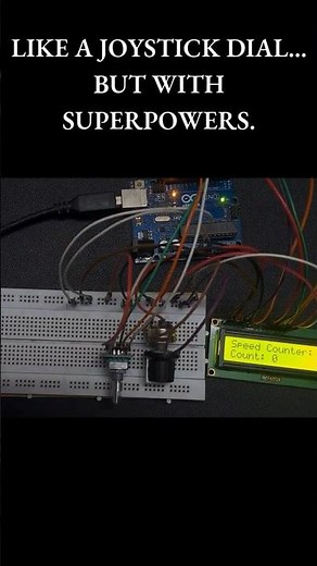 Mind Blowing Rotary Encoder Trick! 🔁 Count UP ⬆️ Count DOWN ⬇️