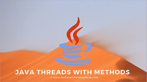 Java Threads with Methods and Life Cycle