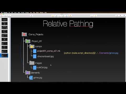 Nuke - Relative File Paths