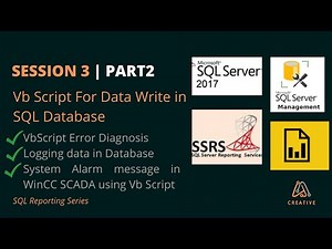 Wincc Vb Script For SQL data Logging | PART2