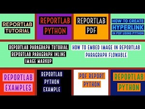 REPORTLAB|REPORTLAB PYTHON TUTORIAL|How To Embed Image in Reportlab Paragraph|PART:22