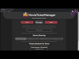 Online Movie Ticket Booking System in Python with Source Code - CodeAstro