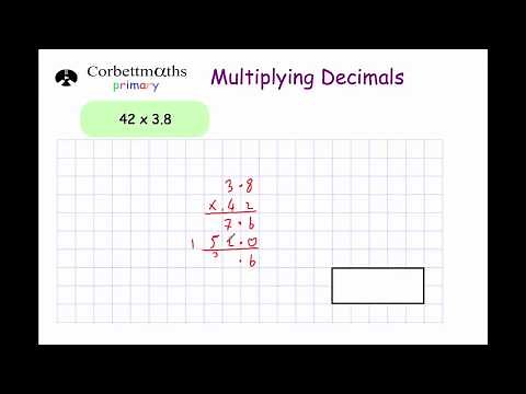 Multiplying Decimals - Primary