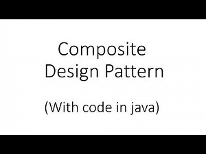 Composite Design Pattern in Java