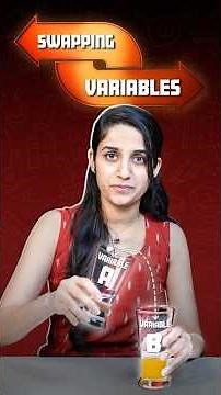 Swapping Variables Made Easy With Cups! | Python for Beginners | Intellipaat #shorts