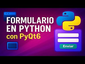 Aprende a Usar PyQt6 y PySide6 para Formularios en Python