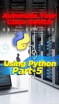 Python for Network Engineers Part 5 | Automating Cisco Switch CDP Neighbors with Python Script